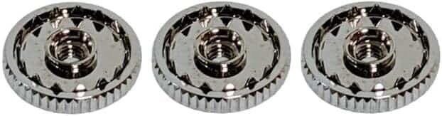 Amazon | バッチ裏金具（留め具）10個セット ロータリーネジ銀色