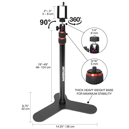 Artograph Digital Projector Table Stand, Black #TOP2