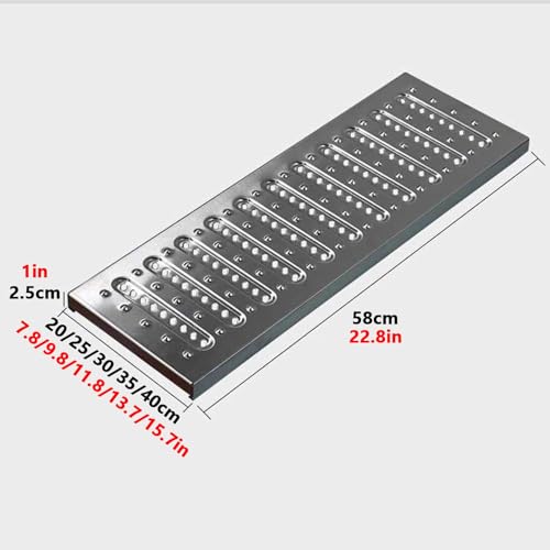 Couvercle de regard acier inoxydable pour assainissement de cour - 3
