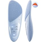 COSLUS Facial Cleansing Brush Silicone Face Scrubber: IPX7 Waterproof Rechargeable Face Wash Brush, 4 Cleansing Modes , Electric Face Brush for Cleaning, Exfoliating, Massaging