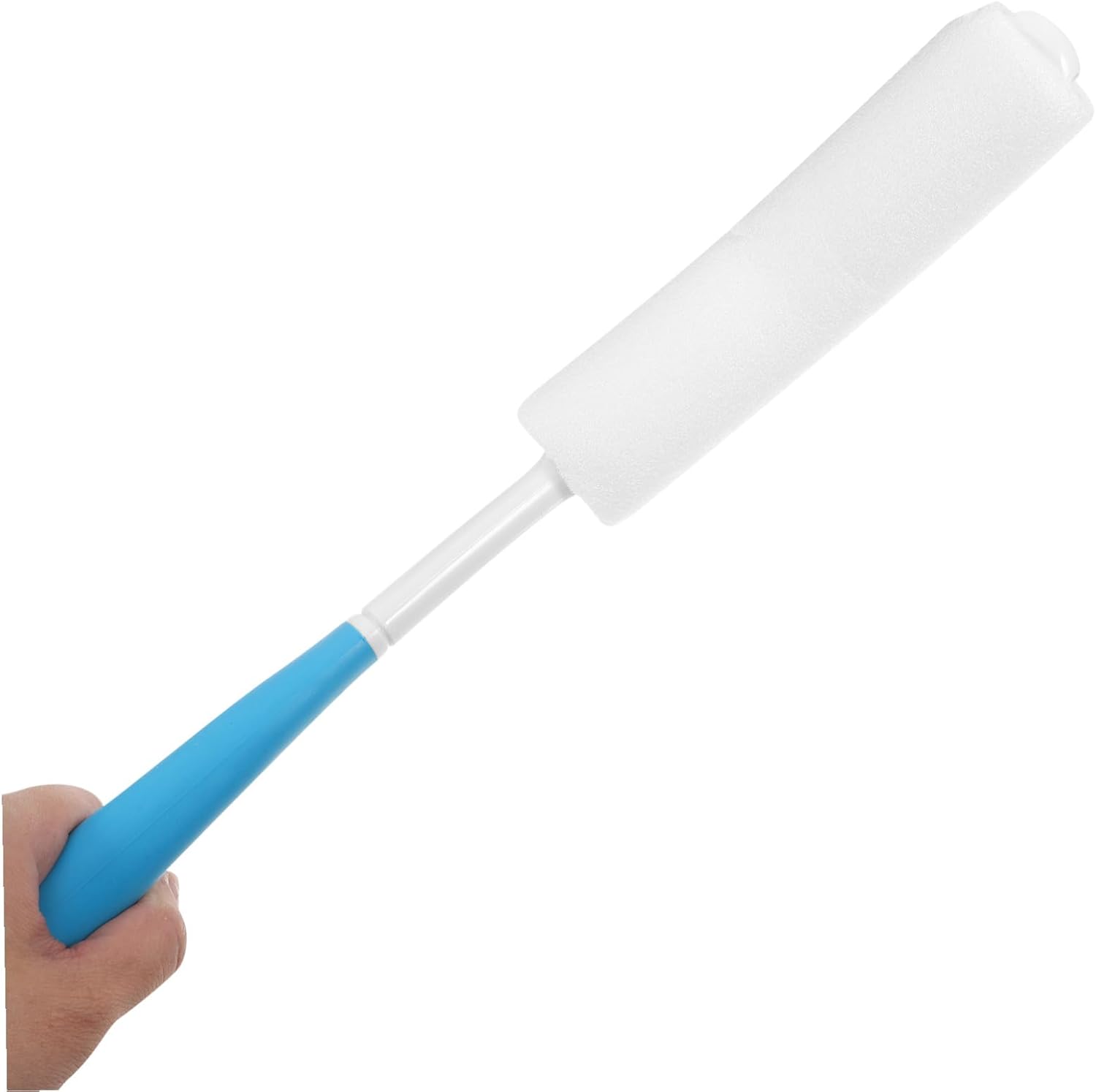 KICHOUSE Long Handle Body Scrub Brush Sponge Back Scrubber Exfoliating Bath Brush for Shower Cleaning Suitable for Men and Women