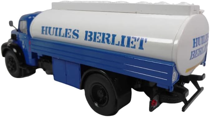 OPO 10 - Truck 1:43 Compatible with Berliet GLR8 M2 Cistern Huiles 1960 - BER39
