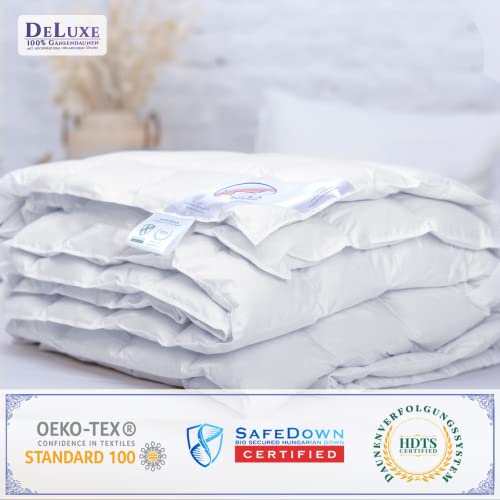 Aura Down Bedding Luxus Daunen Sommerdecke 135×200 cm im Vergleich