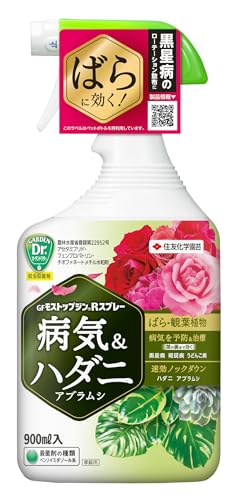 KINCHO園芸 殺虫殺菌剤 GFモストップジンRスプレー 900ml 薔薇 観葉 病気 ハダニ