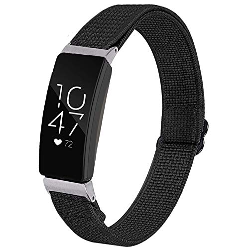 Miimall Pulseira compatível com Fitbit Inspire/Inspire 2/Inspire hr Band de tecido macio ajustável d