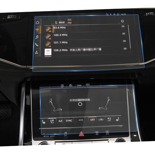 Film protecteur d'écran en verre trempé pour Q7 Q8 E-tron 2019-2023 navigation GPS autoradio