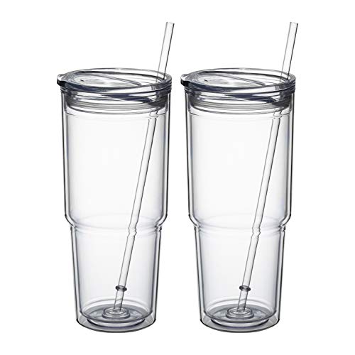 MEWAY 30oz/2 pcs Classic Insulated Tumblers,Double...