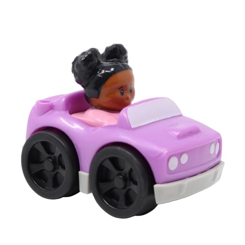 Fisher-Price Replacement Part for Collectible Little People Wheelies Car BGC34 - Replacement Tessa in Purple SUV Sport Utility Vehicle