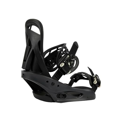 Burton Citizen - Attacchi da snowboard da donna, taglia M, colore: nero