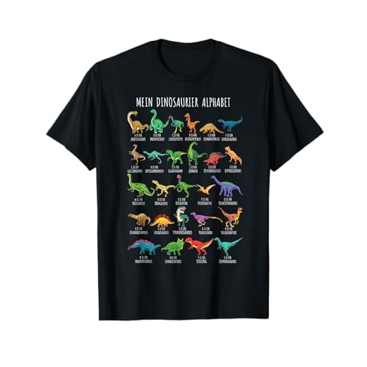 Pyramid International Unisex Playstation (Shapes) Gummi-Schlüsselanhänger, Multi, Einheitsgröße 5 Dinosaurier-Arten Alphabet A-Z Dino ABC T-Rex Dinosaurier T-Shirt
