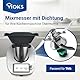 VIOKS Messer Thermоmix TM6 Ersatz für Vоrwerk Thermоmix Messer TM6 - Thermоmix TM6 Messer aus Edelstahl SUS420 Ersatzmesser Thermоmix TM6 - Thermоmix Ersatzteile TM6 & Thermоmix TM6 Zubehör Vоrwerk
