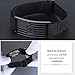 LDOWWGL Easter Basket Stuffers - Mens Bracelet - American Flag Christian Cross Bracelet for Boys - Adjustable Black Elastic Stretch Strap with Bible Verse - Gift for Son Grandson, Proverbs