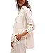 Free People Womens Cardiff Top Optic White Medium