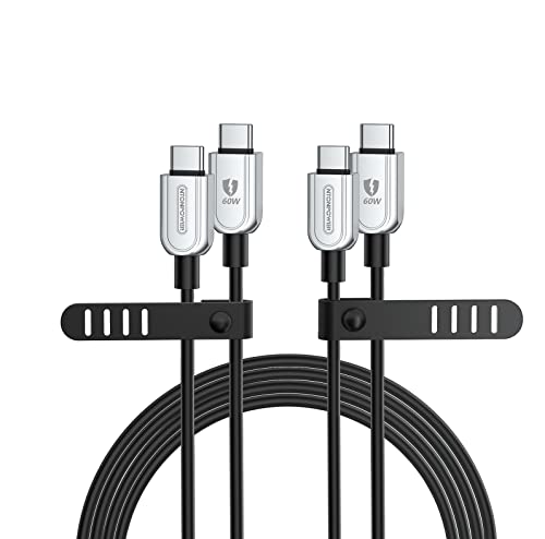 Ntonpower Usb C To Usb C Cable, 60W 6.6Ft 2Pack Type C To Type C Cable, Fast Charger Type C Cable For Macbook Pro/Air, Ipad Pro 2022, Ipad Air 4, Ipad Mini 6, Galaxy S22, Pixel, Switch #TOP21