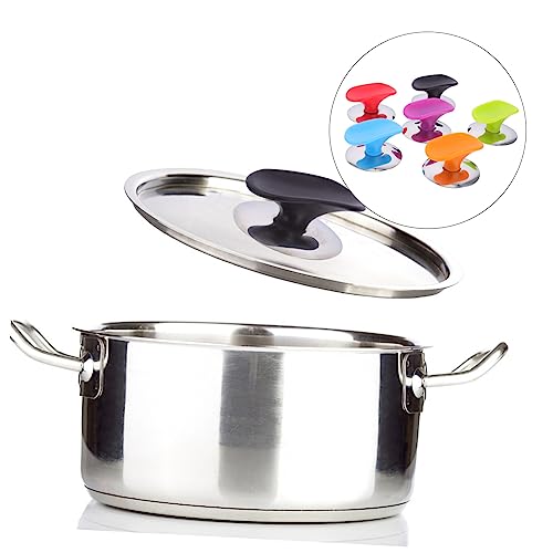 Knobs de couvercle de casserole silicone pour remplacer vos poignées cassées et instables - 3