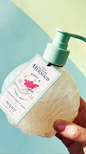 Mad Beauty Disney The Little Mermaid 2-In-1 Hand & Body Wash, Coconut & Sea Salt Fragranced, Gorgeous Iridescent Shell-Shaped Bottle, Great Gift, Cute, Adorable #TOP1