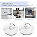 Mipcase 3pcs Underwater Sink Plugs Set Kitchen Sink Seal Plug Hotel Bathtub Clog Tool Waterproof Drainage Covers Stopper for Bathroom and Kitchen