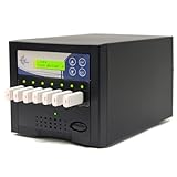 EZ Dupe 1 to 6 USB Duplicator & DOD Data Wiper - Multiple Standard-A Flash Memory Thumb Drive Copier & Sanitizer (DOD Compliant) System - USB 2.0/3.0/3.1 Digital Key Dongle Storage Cloner