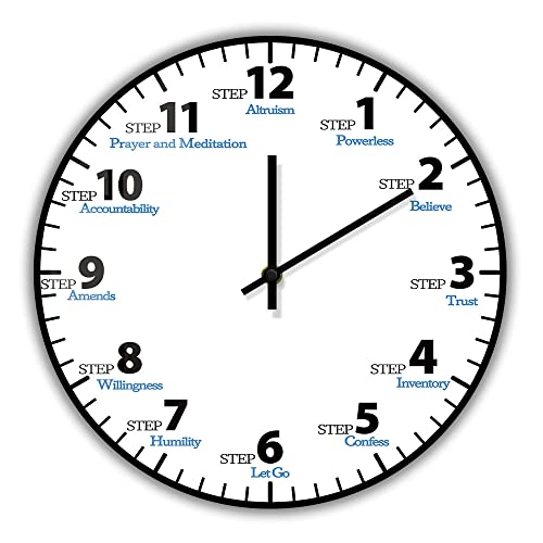 Reloj de Pared Analógico Silencioso 12 Pulgadas Acrílico miniatura 1