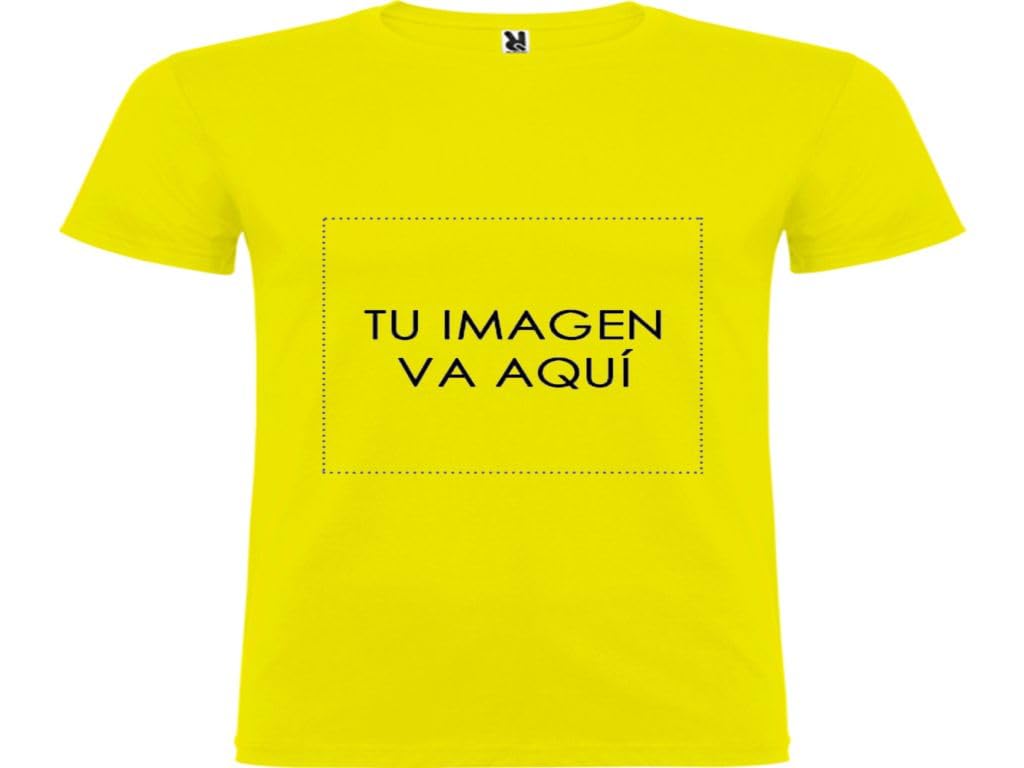 Camiseta Personalizada Manga Corta 100% Algodón Impresión Directa Ambos Lados