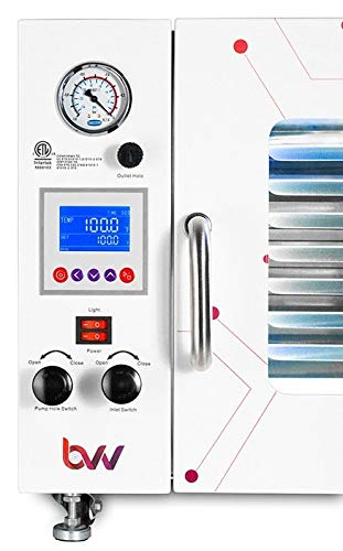 0.9 Cubic Foot BVV Neocision Certified Lab Vacuum Oven, 5 Wall Heating, LED\'s, 8 Shelves Standard