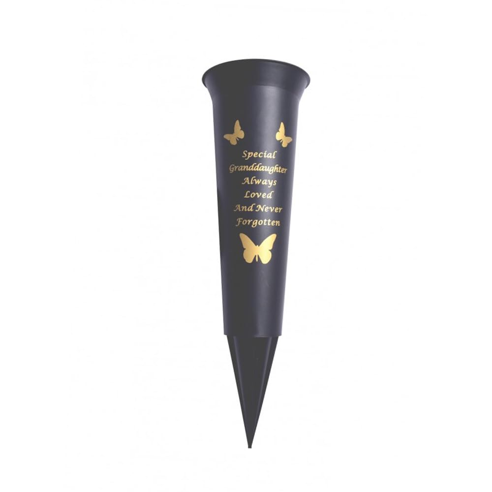 Memorial Grave Vases Ornaments Plastic Flower Holders