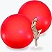 2 Pcs 72 Inch Giant Balloons Round Latex Large Human Egg Balloon Jumbo Balloons Inflatable Air Decorations for Birthday Party Baby Shower Wedding()