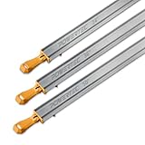 POWERTEC 24, 36, 50 Inch Circular Saw Guide/Straight Edge Guide for Router Tool, Jigsaw, Circular Saw and Drill Press, Saw Guide for Cutting Plywood and Routing Dado Slots, 3 pk (71708)
