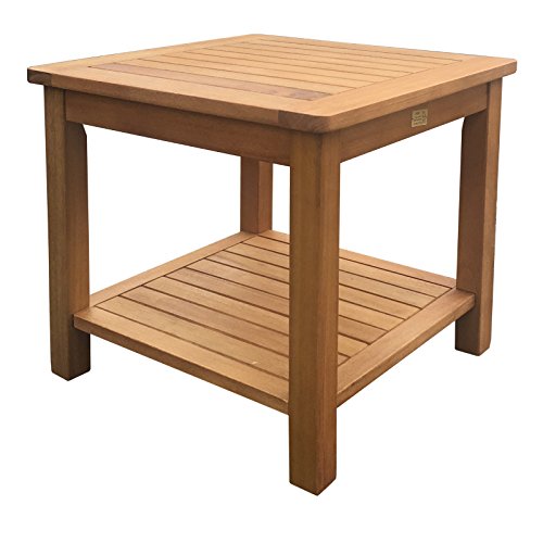 Preisvergleich Produktbild SEDEX Canberra 50x50 Beistelltisch Gartentisch Tisch Balkontisch Holztisch