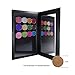 Allwon Magnetic Palette Empty Eyeshadow Makeup Palette with Shatterproof Mirror for Eyeshadow Lipstick Blush Powder (Black)