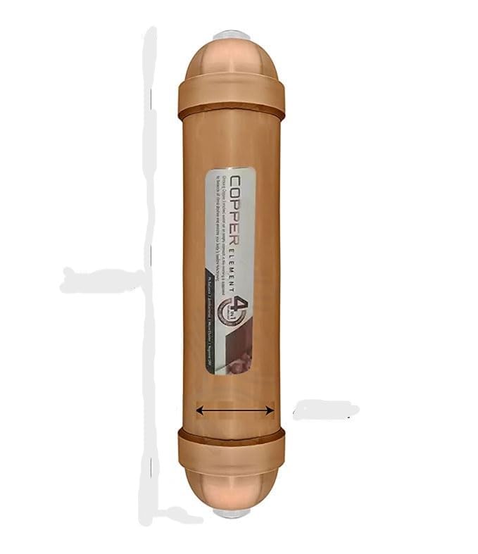RO Spare 4 in 1 Copper Mineral Filter Cartridge for All Type of RO UV UF Water Purifier (8 Inch) All Type of RO UV/UF Water Purifier 100% Food Grade ABS Plastic.-image-41