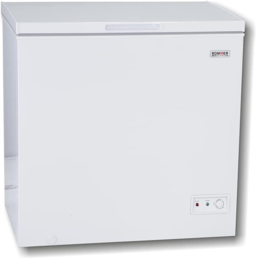 Congelador Horizontal Rommer CH 213, Dual Cooling, 200 litros capacidad, Color Blanco, 83x85x56