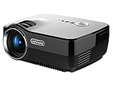 HD tragbare Mini-Projektor, Meyoung LED Pico-Projektor GP70 Full Color 150 Zoll Home Cinema...