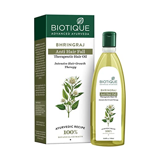 Biotique Bio Bhringraj Therapeutic Hair Oil for Falling Hair, 100ml