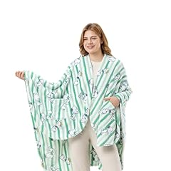 Snoopy Painterly Stripe Sage