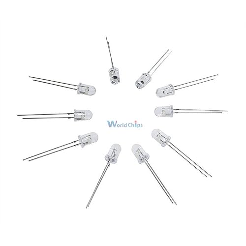 100pcs 0.197 in 850nm IR lámpara LED infrarroja