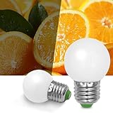 TRIJZHOU 5 Pack E27 LED Light Bulbs Equivalent 30W Halogen Cool White 6000k 3W 280LM 220V 230V Edison Screw Energy Saving G45 Base Golf Ball Bulb Non Dimmable for Home Indoor Lighting - Image 6