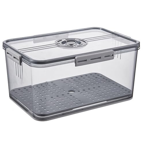 Mocturnity Panera para registro del tiempo, para encimera de cocina, con tapa, soporte para pan