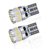 【24V車専用】T10 LED ホワイト 爆光 キャンセラー内蔵 LED T10 車検対応 3014LEDチップ18連 ポジション/ライセンスランプ/ナンバー灯/ルームランプ (2個)