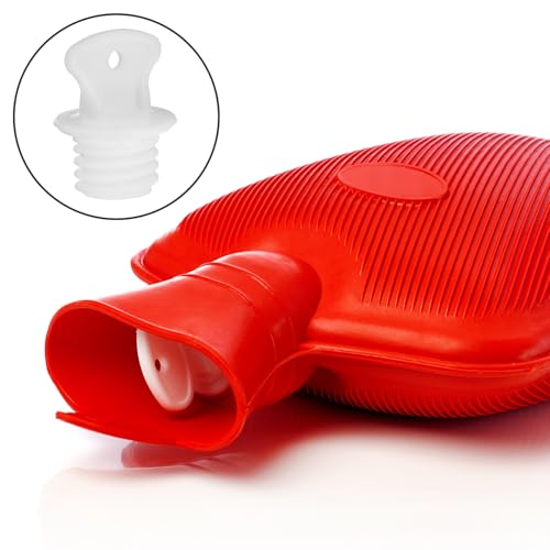 Ipetboom Wärmflaschen Verschluss Ersatz: 2 Stück Wärmflaschen Gummi Stecker Wasserbeutel Stopper Geeignet für Hot Water Bag mit einem Durchmesser von 2 cm, Wärmflasche Stöpsel für Wärmflasche Klein