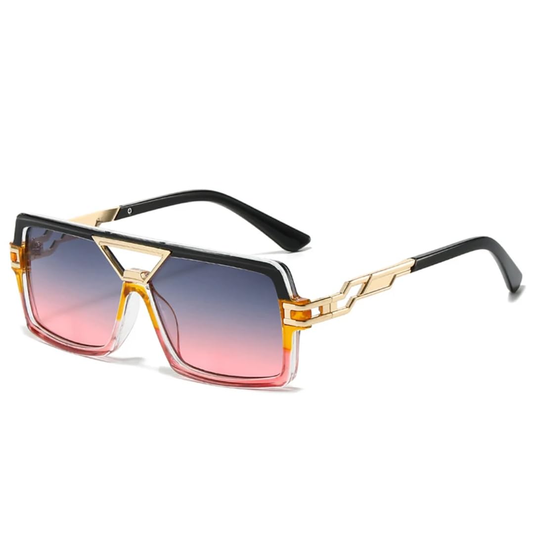 Lunettes de soleil chic protégeant vos yeux avec style et confort rétro - 7