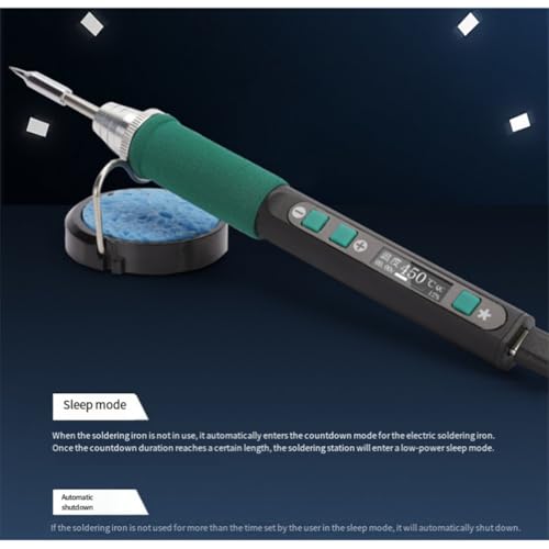 Fer à souder USB 60W Type-C avec mode veille pour soudure électronique - 3