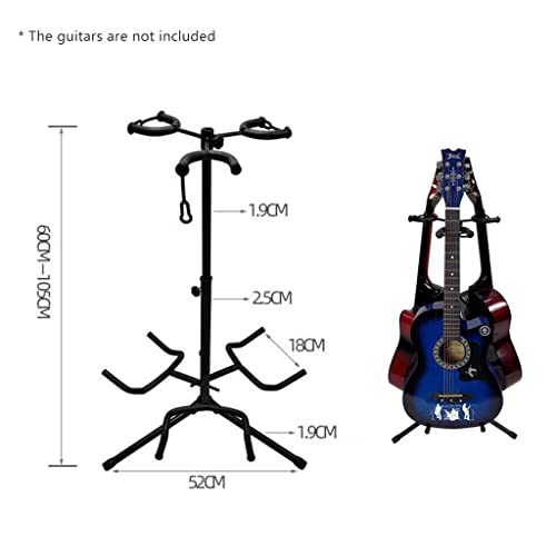 JHHDP Trépied réglable pour guitare électrique et basse 3 supports - Les Beatles, Paul McCartney, John Lennon, RIngo Starr, George Harrison JHHDP Trépied réglable pour guitare électrique et basse 3 supports – Image 3