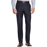 Ryan Seacrest Mens Wool Slim Fit Dress Pants Blue 38/34