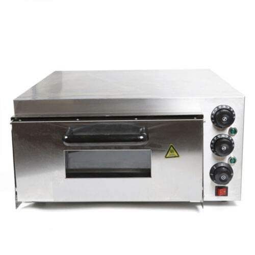 Amazon.com: TBVECHI Horno eléctrico para pizza doble cubierta, doble capa, horno  para hornear de 572.0 °F para panadería, restaurante y hogar para cocinar  pizza, patata, pan, pasteles y pasteles (2 KW de