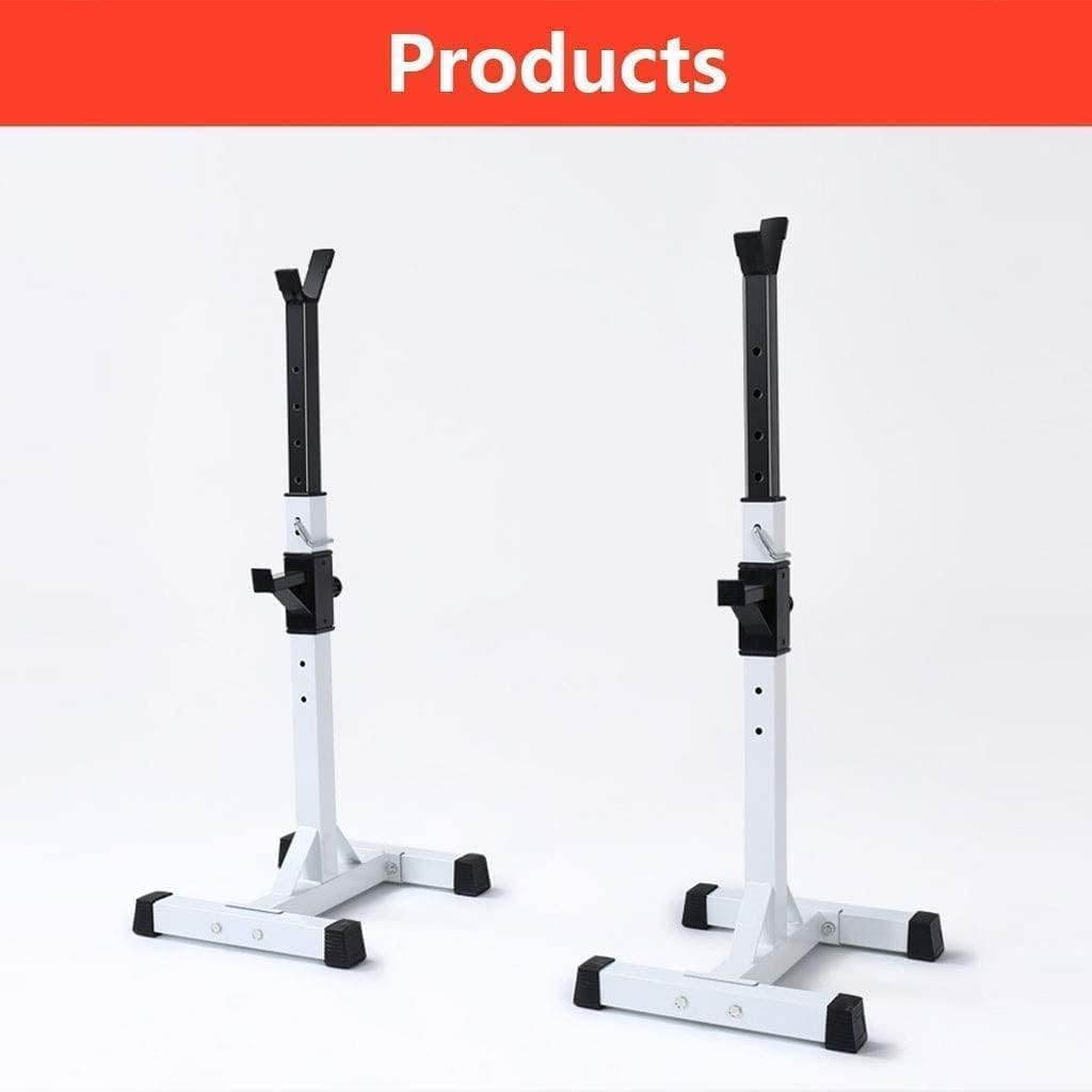 Professional Squat Rack Strength Training Equipment Home Sports Squat Barbell Free Bench Press Stands Home Gym Squat Rack Fitness Home Adjustable Benc