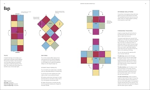 Image of The Granny Square Book: 125 Modern Designs to Crochet