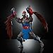 Masters of The Universe Origins Action Figure 200X Cartoon Collection Stratos, 5.5 Inch 1980s Motu TV Hero, Detailed Design & Arm Wing Attachments
