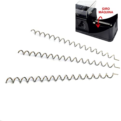 REPUESTO MAQUINA ELECTRICA RELLENAR TUBOS CIGARRILLOS - ESPIRAL MUELLE (3 UDS) - SENTIDO HORARIO