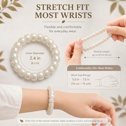 Image of Frodete Bodhi Fidget Bracelet Seed Stretch Anxiety Relief Healing Jewelry